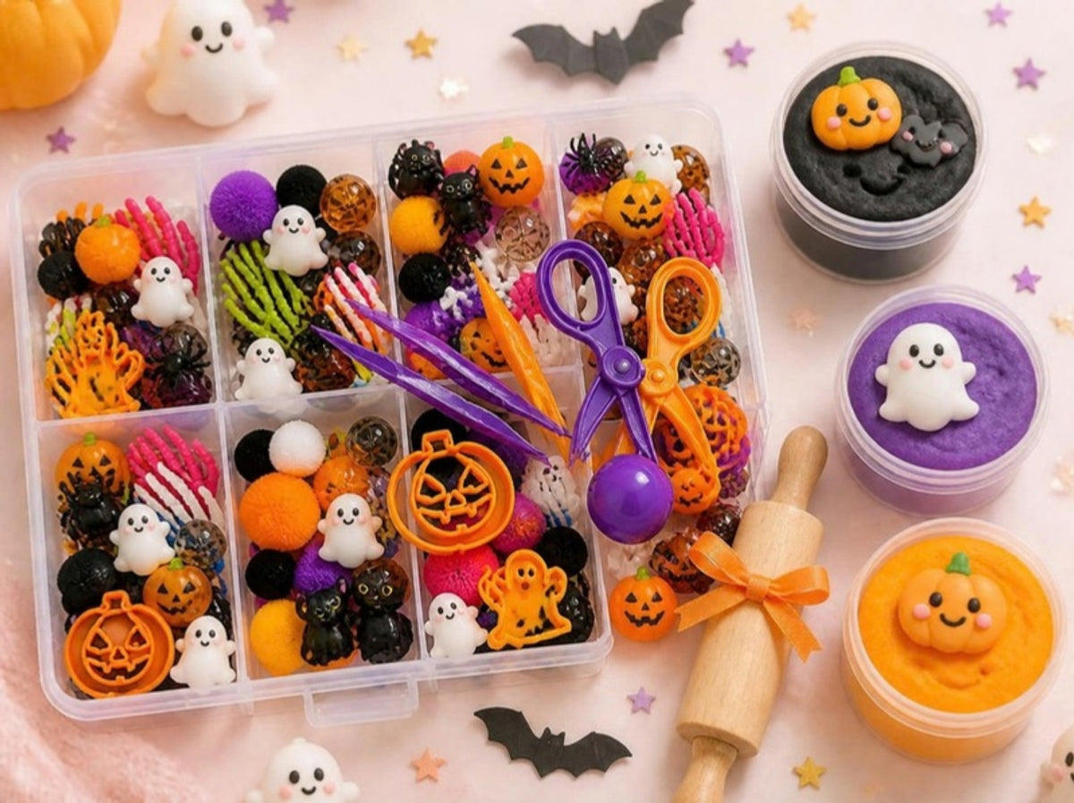 Silly Spooky Halloween Sensory Bin